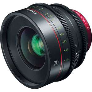 Canon CN-E 20mm T1.5 L F Cinema Lens EF Mount + Mount Adapter EF-EOS R + More Bundle Canon