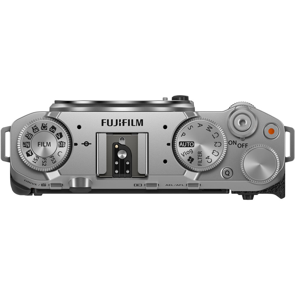 Fujifilm X-M5 Mirrorless Digital Camera Body Silver + 64GB Memory Card + More