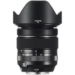 Fujinon XF16-80mm F4 R OIS WR Bundle With 32GB Memory Card + More