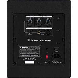 PreSonus Eris Pro 8 2-Way Biamped, Active, 8" Coaxial Studio Monitor Bundle