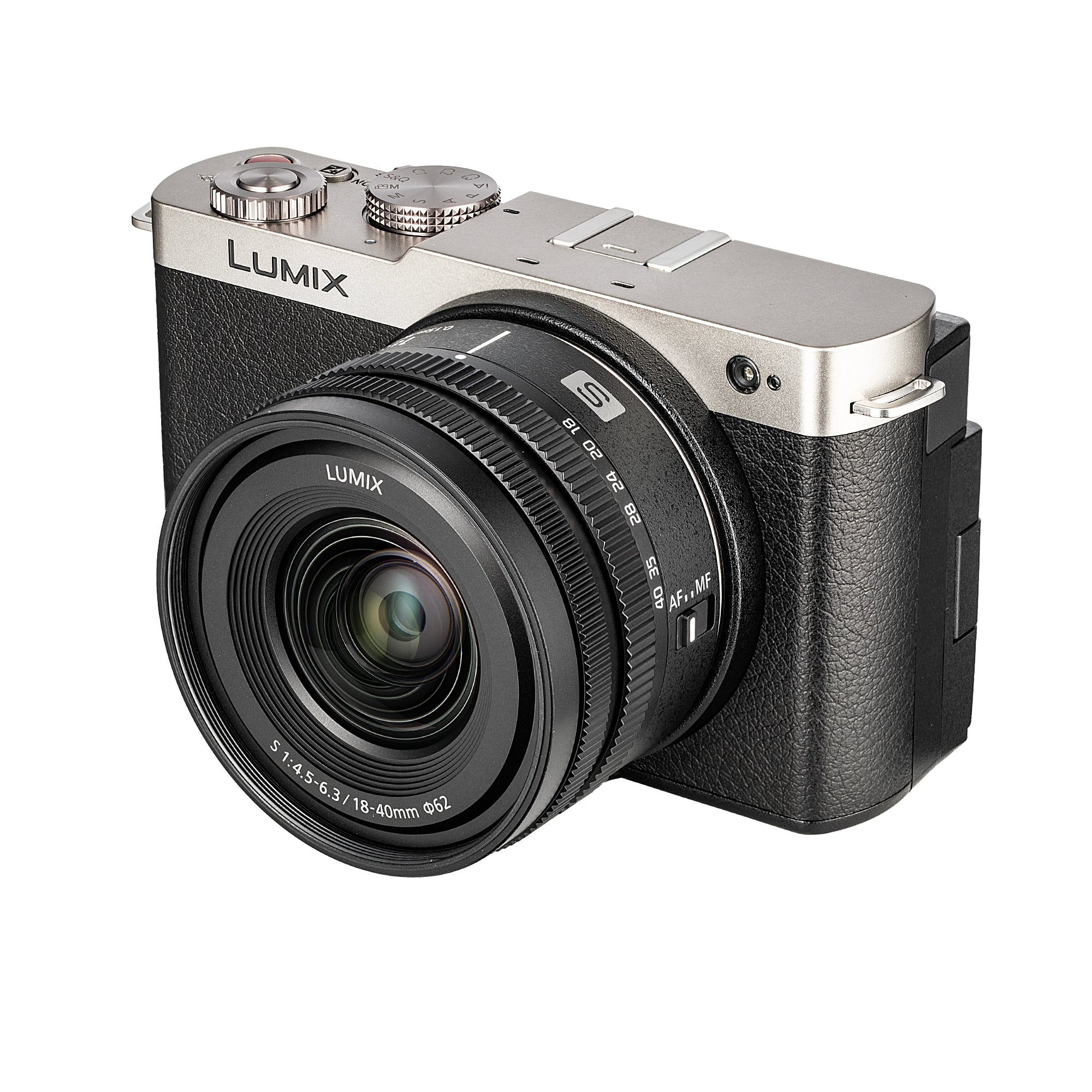 Panasonic Lumix S9Camera with 18-40mm f/4.5-6.3 Lens Silver , 128GBMemory Card