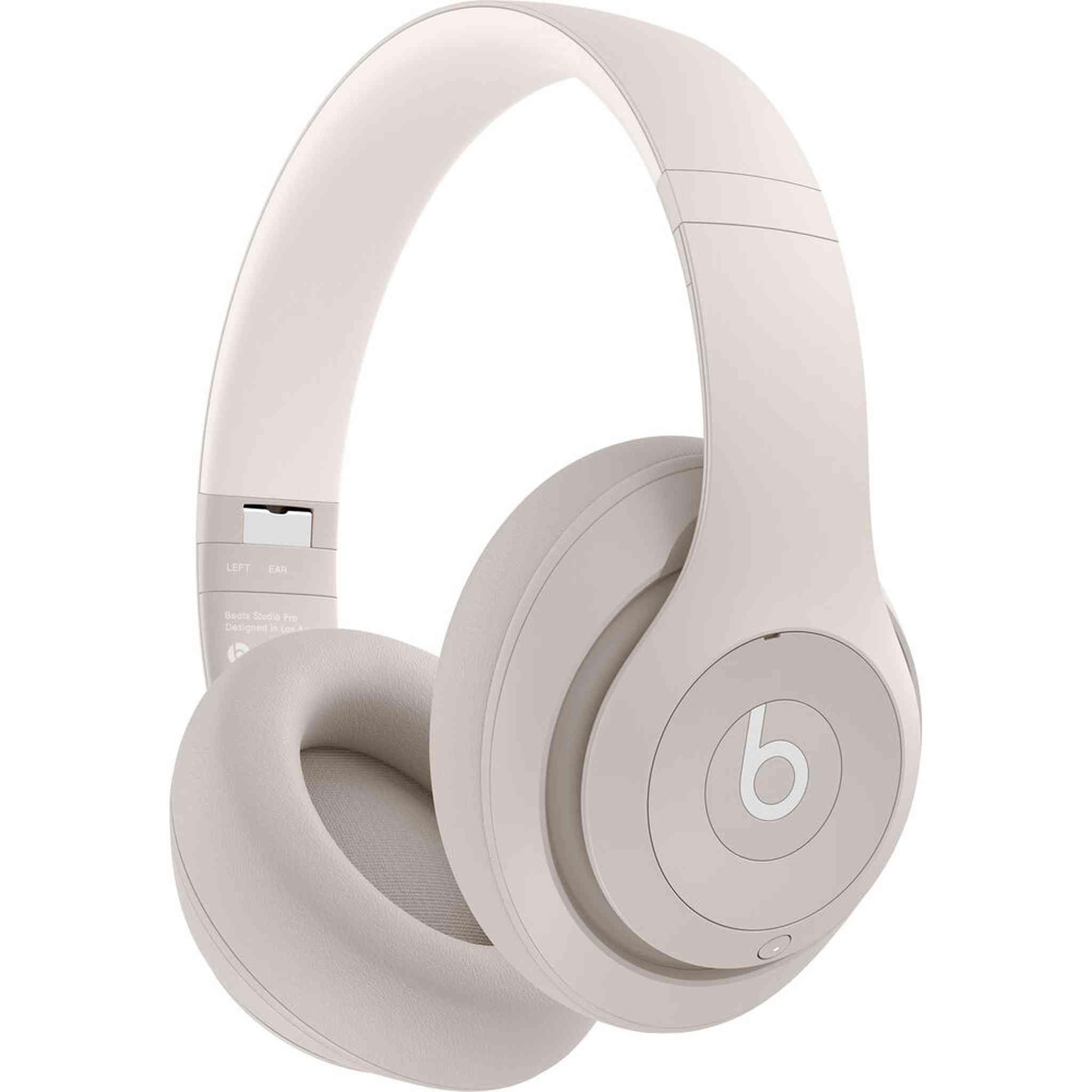 Beats by Dr. Dre Studio Pro Wireless Over-Ear Headphones Sandstone Bundle With Accessories