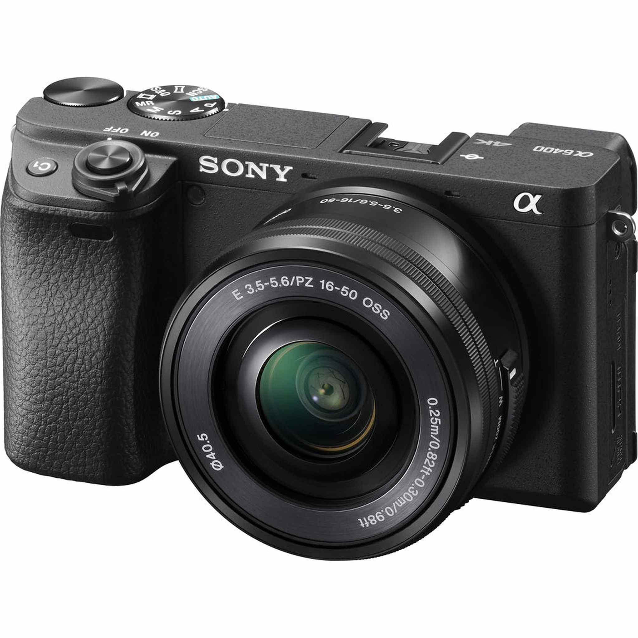 Sony a6400 Mirrorless Camera with 16-50mm Lens with Real-Time Eye Auto Focus - Bundle