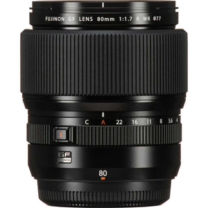 FUJIFILM GF 80mm f/1.7 R WR Lens FUJIFILM G