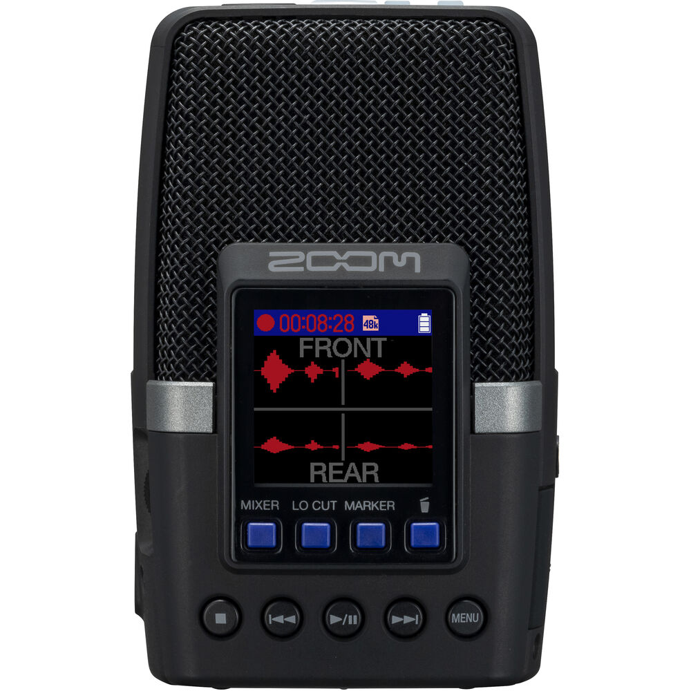 Zoom H2essential Multi-Mic32-Bit Float Handy Recorder + Bluetooth Adapter, Bundle