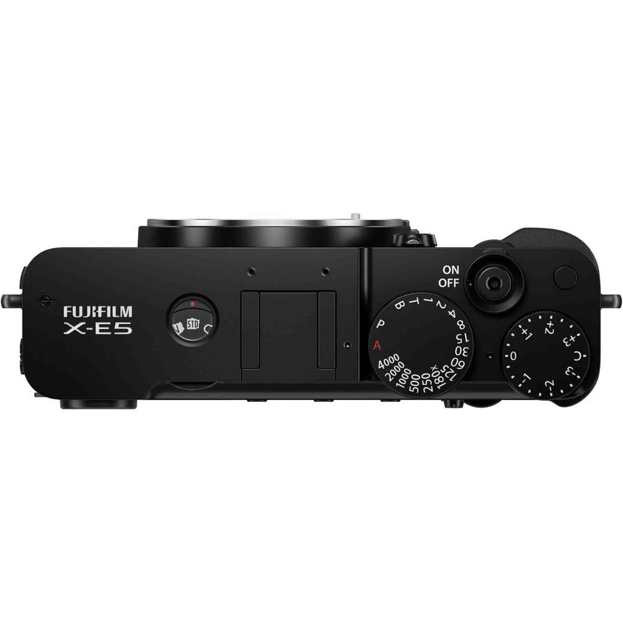 FUJIFILM X-E5 Mirrorless Digital Camera Black , 64GB Memory Card