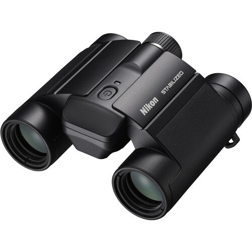 Nikon 12x25 S Stabilized Binoculars - Image Stabilization For Shake-Free Viewing + More