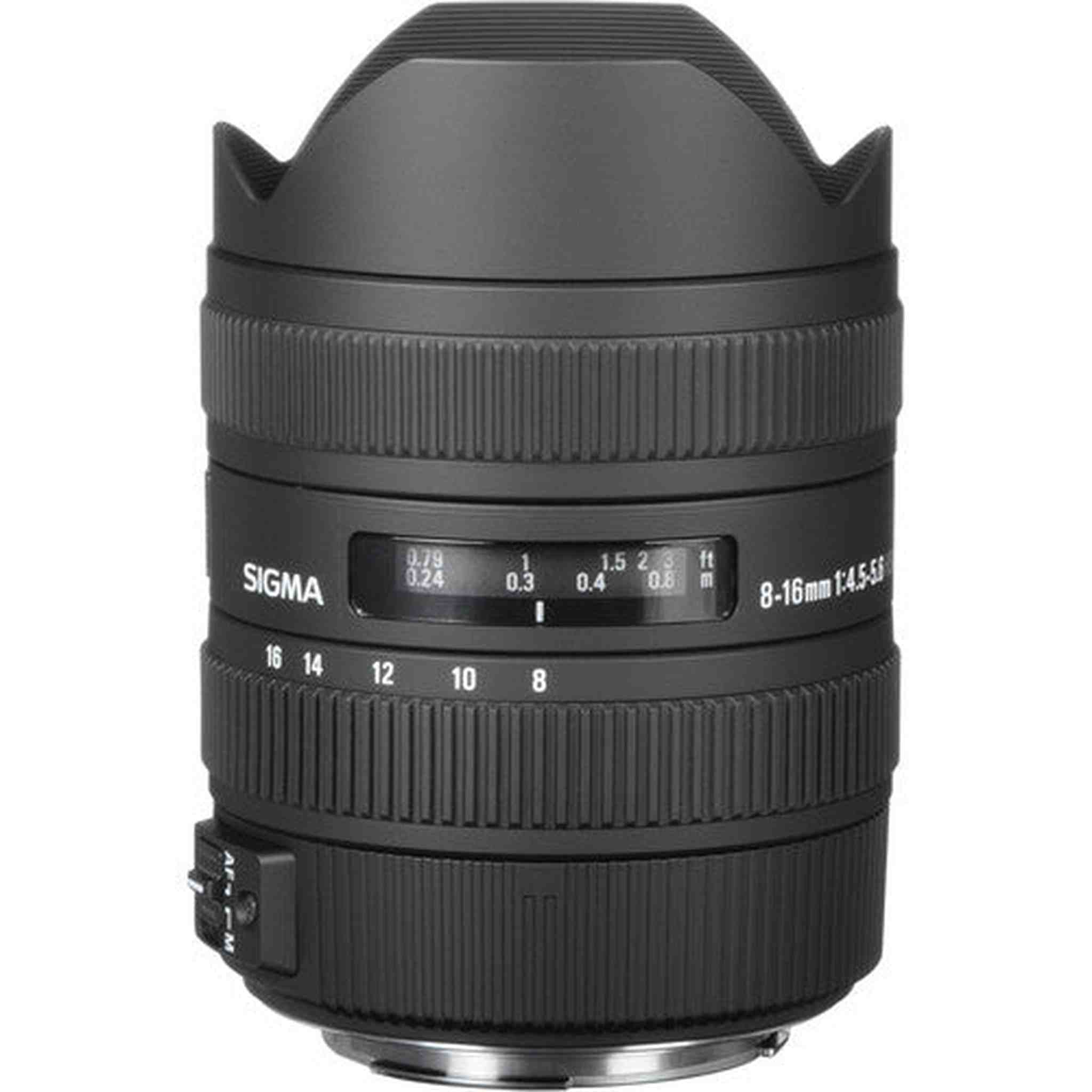 SIGMA 8-16mm F4.5-5.6 DC HSM CANON + Bundle