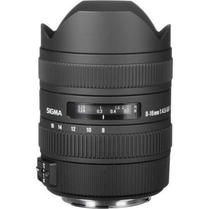 SIGMA 8-16mm F4.5-5.6 DC HSM CANON + Bundle