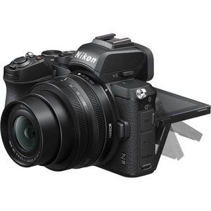 Nikon Z50 Compact Lightweight Mirrorless Camera with 16-50mm and 50-250mm Lenses 1632 Bundle