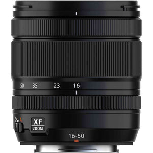 FUJIFILM XF 16-50mm f/2.8-4.8 R LM WR Lens + FUJIFILM X-T50 Body - Silver-Bundle