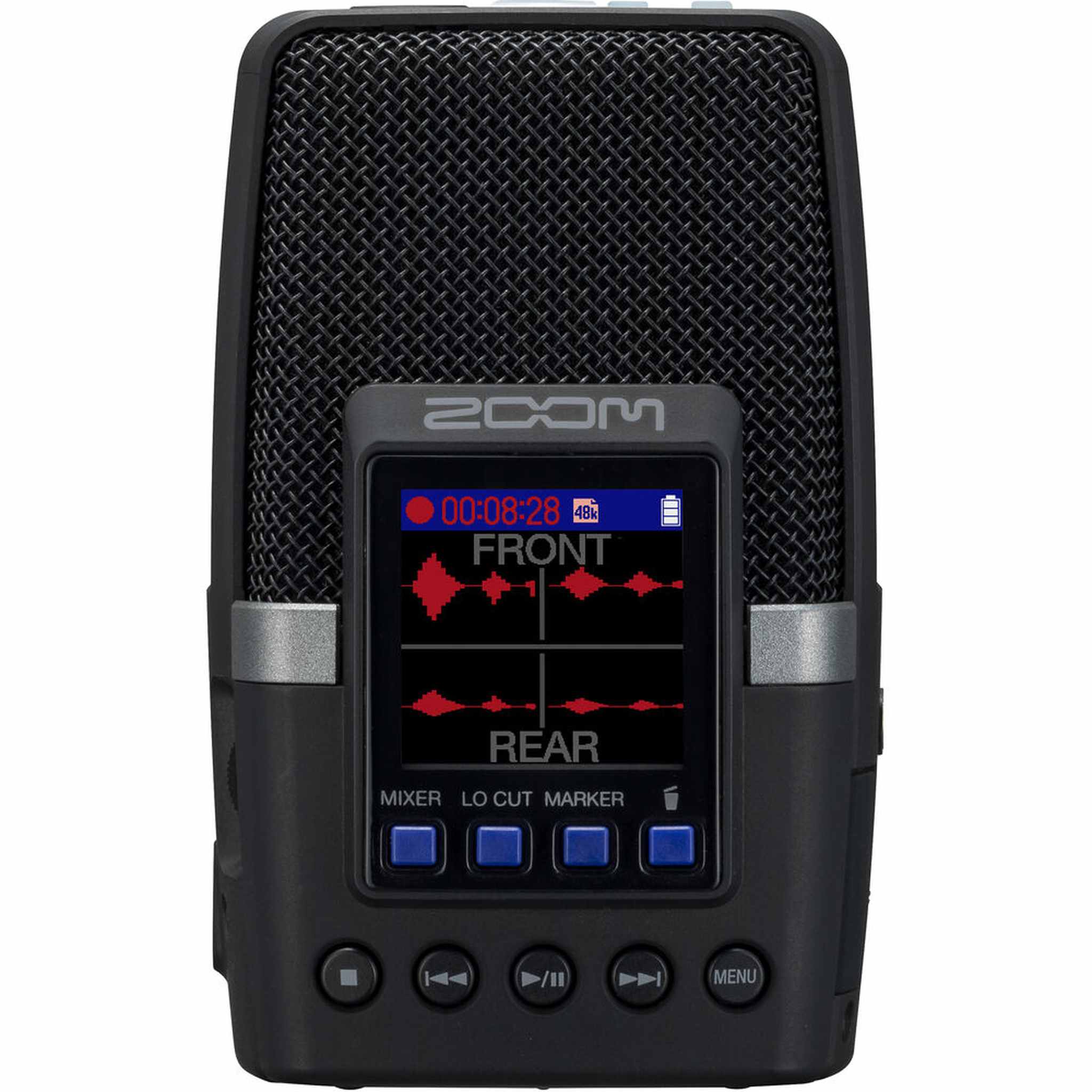 Zoom H2essential Multi-Mic32-Bit Float Handy Recorder + Bluetooth Adapter, Bundle
