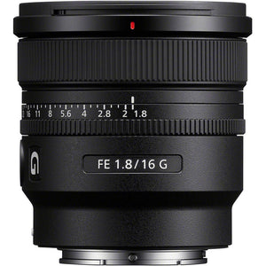 Sony FE 16mm f/1.8 G Lens Sony E | Fast, Compact & Weather-Sealed + More International Version