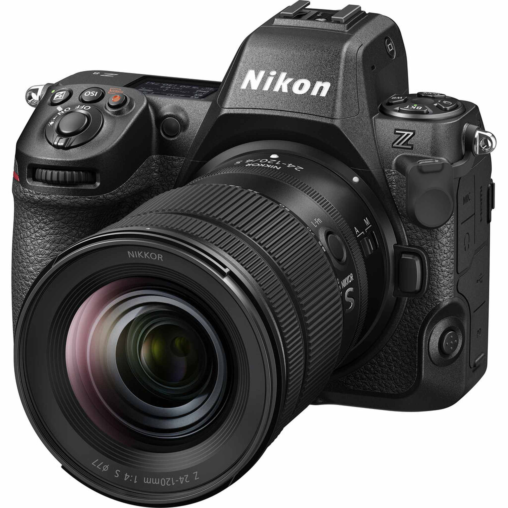 Nikon Z8 Mirrorless Camera w 24-120mm f/4 Lens 1698 Bundle International Version