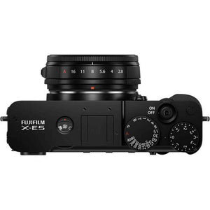 FUJIFILM X-E5 Mirrorless Digital Camera with XF 23mm f/2.8 Lens Black , Printer - Pink