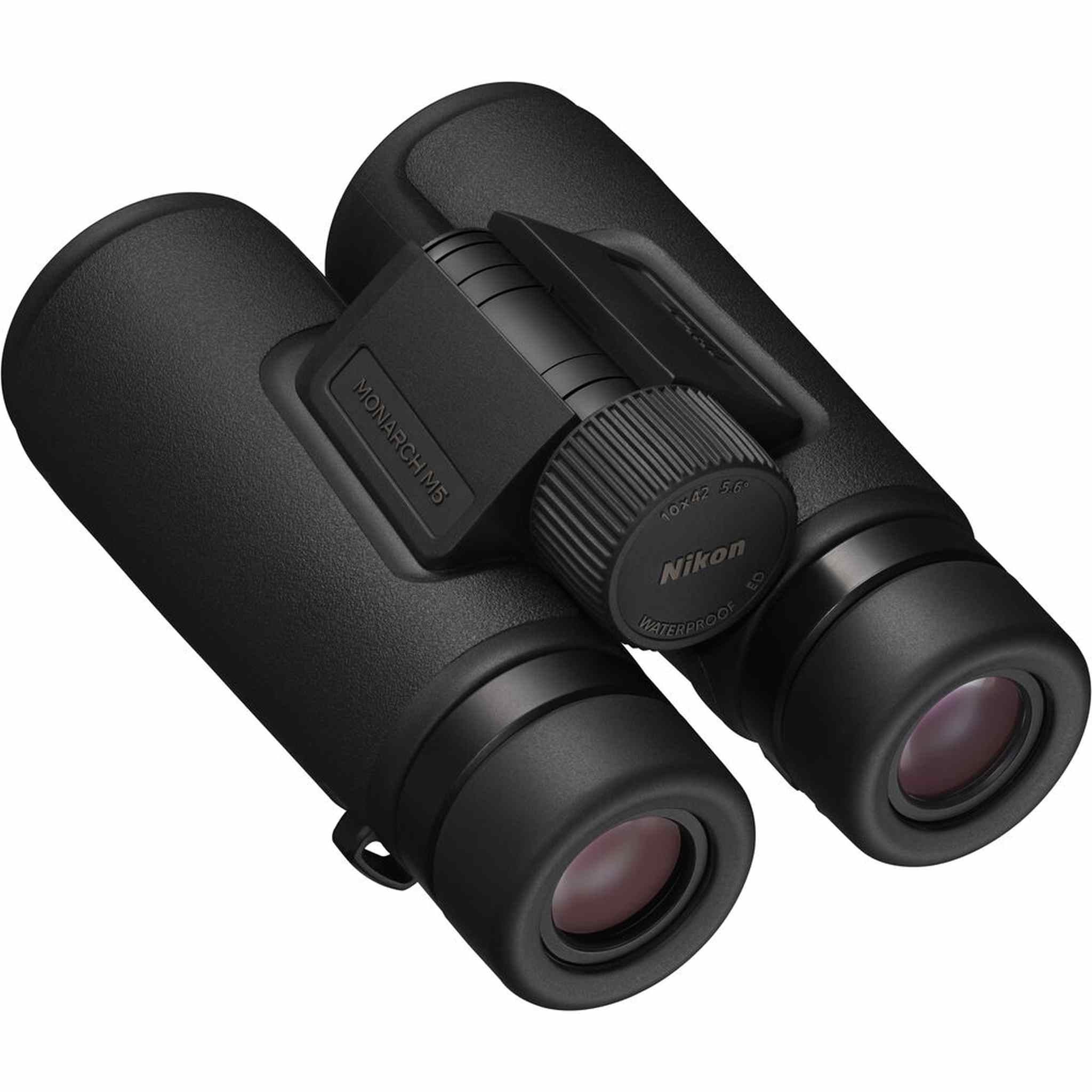 Nikon 10x42 Monarch M5 Roof Prism Waterproof, Fogproof, Lightweight Binoculars Black + More
