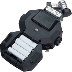 Zoom H8 12-Track Handy Audio Recorder, Extreme PRO 64GB SDXC Memory Card, Bundle