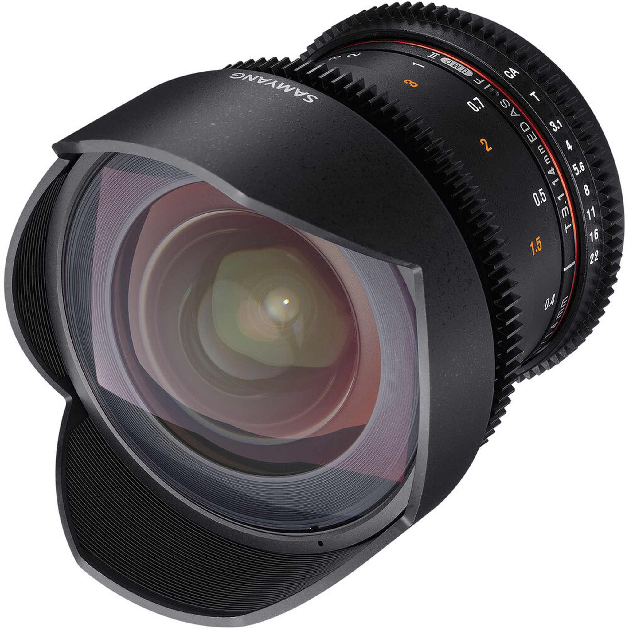 Samyang SYDS14M-S VDSLR II A mount 14mm T3.1 Wide-Angle Cine Lens for Sony Alpha Cameras