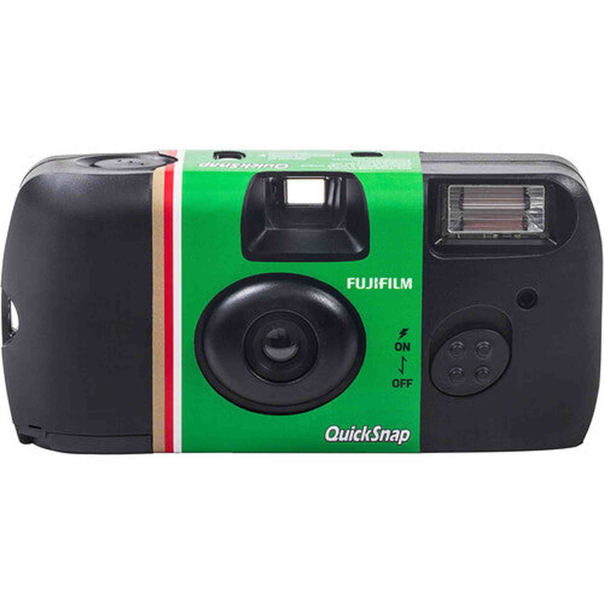 FUJIFILM QuickSnap Flash 400 Disposable Camera 27 Exposures, 2-Pack , Bundle