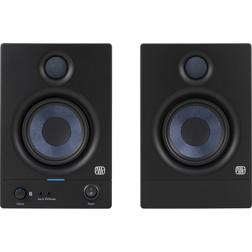 PreSonus Eris 4.5BT Bluetooth Studio Monitors Speakers, Pair Bundle
