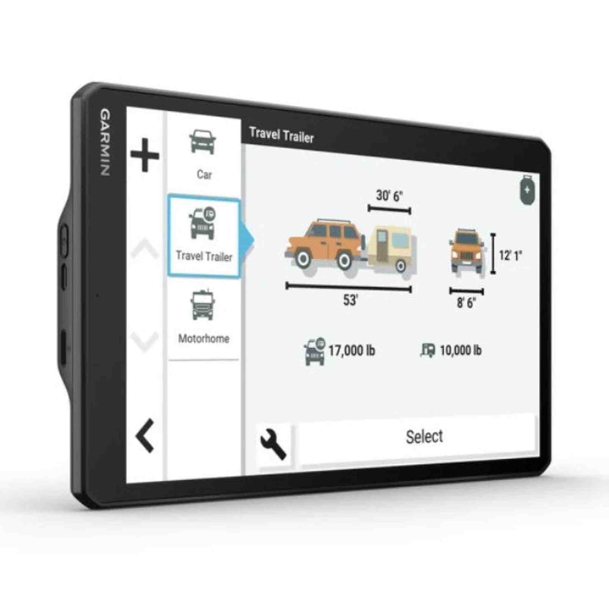 Garmin RV 1095, microSDXC Ultra 64GB Memory Card, USB Card Reader, SD/microSD