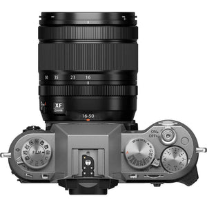 Fujifilm X-T50 Mirrorless Digital Camera XF16-50mm + Accessories - Silver