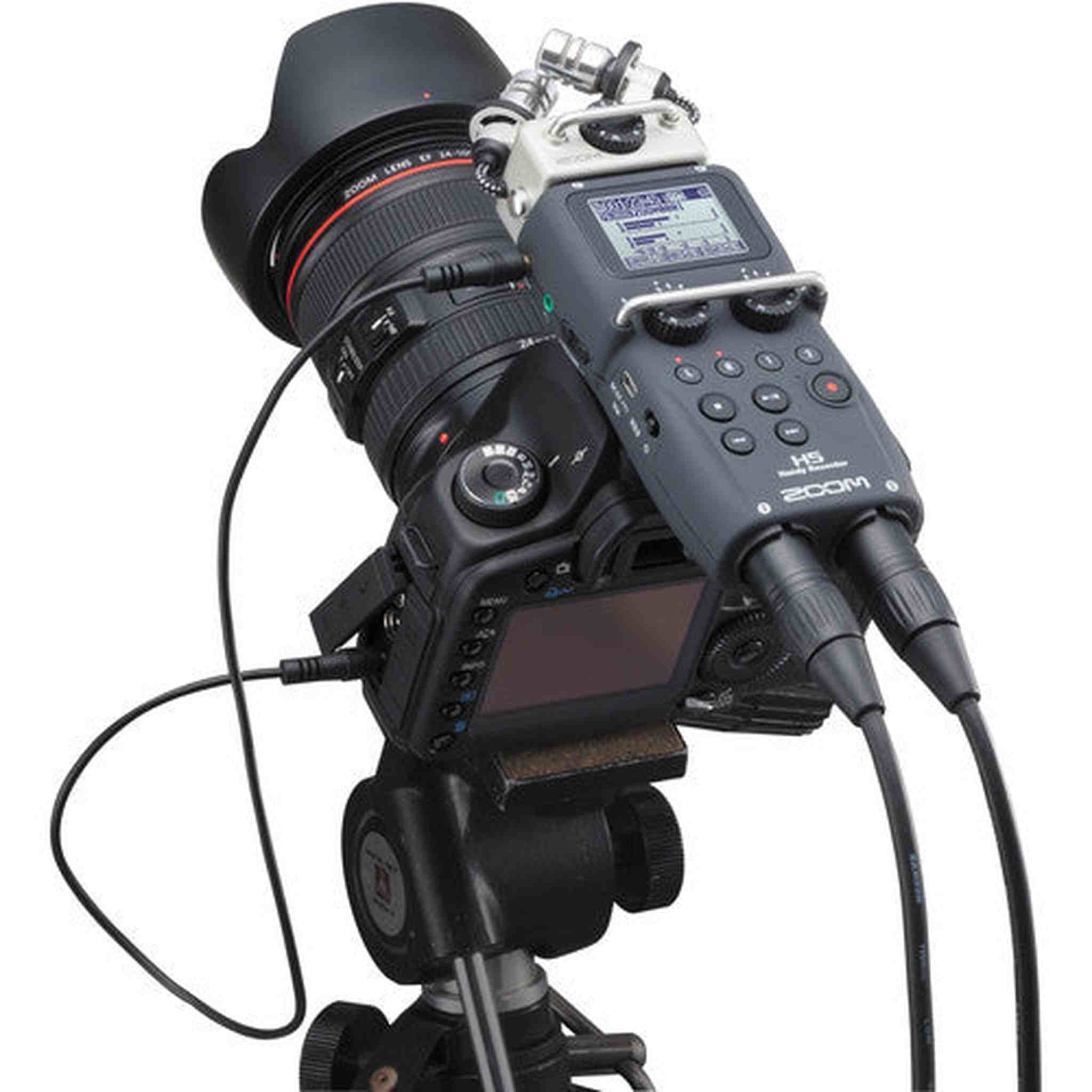 Zoom H5 4-Track Portable Recorder for Audio for Video, Music, and Podcasting, Stereo Microphones, 2 XLR/TRS Inputs, USB Audio Interface, Battery Powered