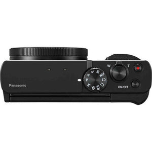 Panasonic TZ99 Point and Shoot Compact Travel Digital Camera Black - Bundle