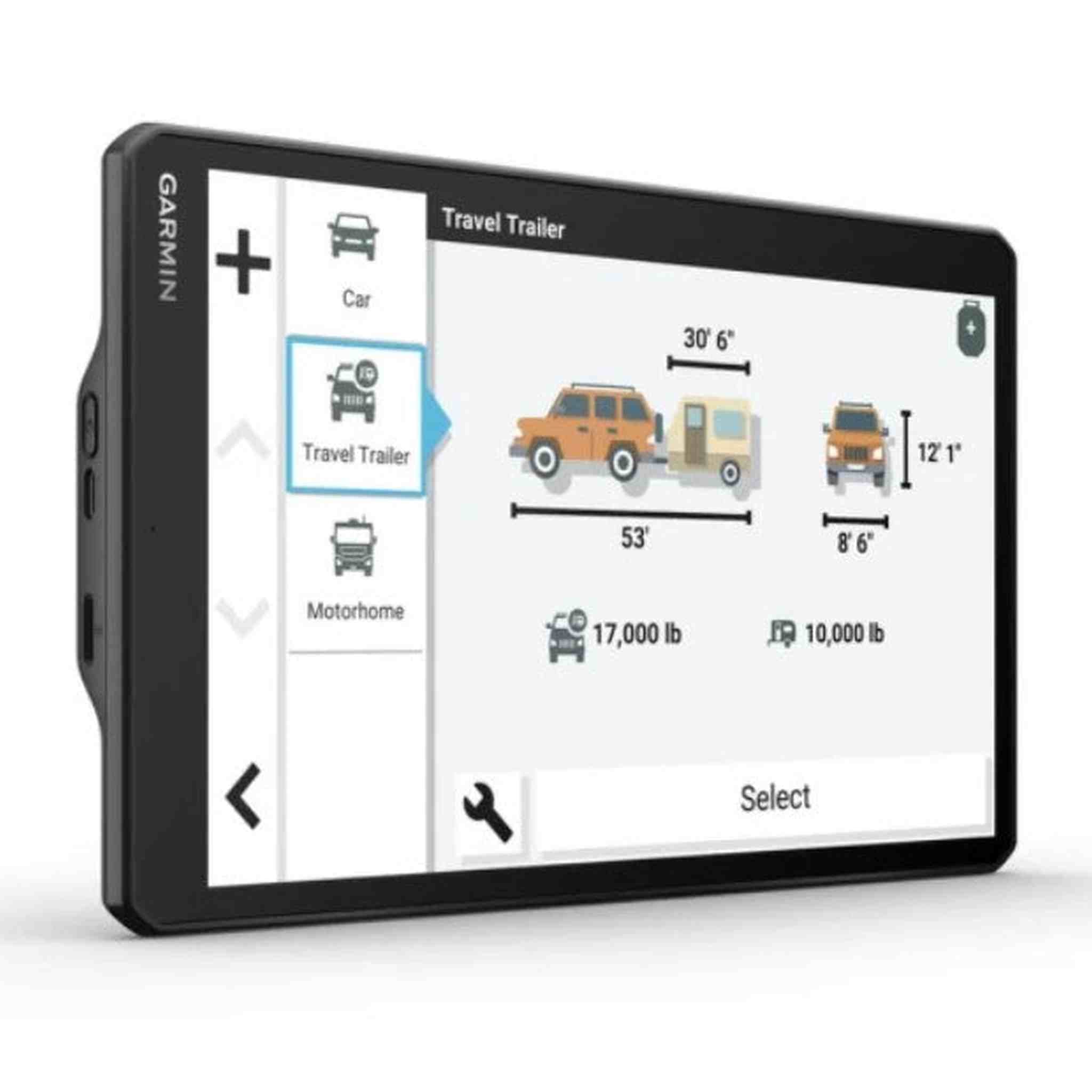 Garmin RV 1095, microSDXC Ultra 64GB Memory Card, USB Card Reader, SD/microSD
