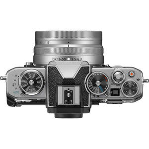 Nikon Zfc Mirrorless Camera with 16-50mm Lens Silver 1675 + 4K Monitor + Rode Mic + More