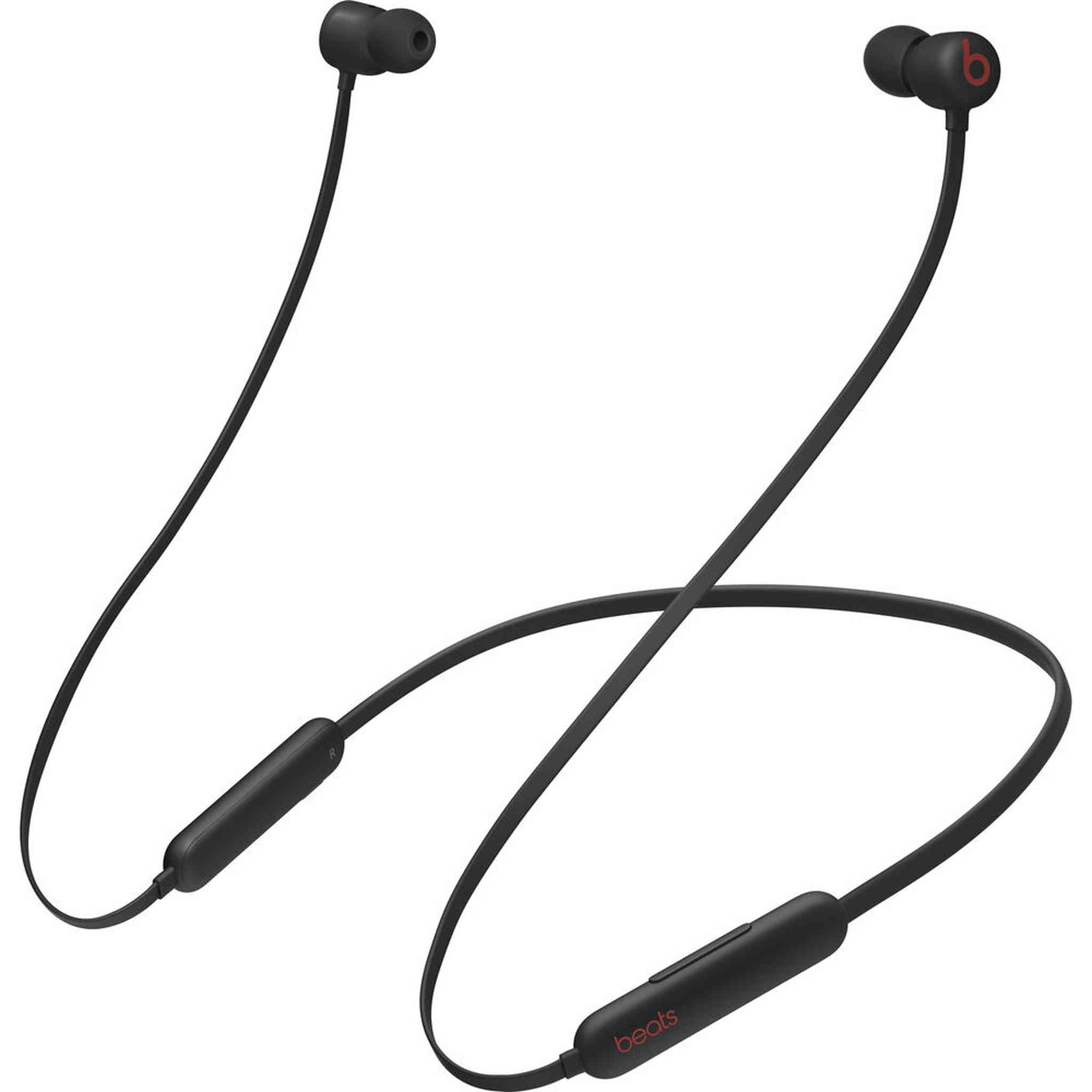 Beats Flex Wireless In-Ear Headphones Black Bundle and Accessories