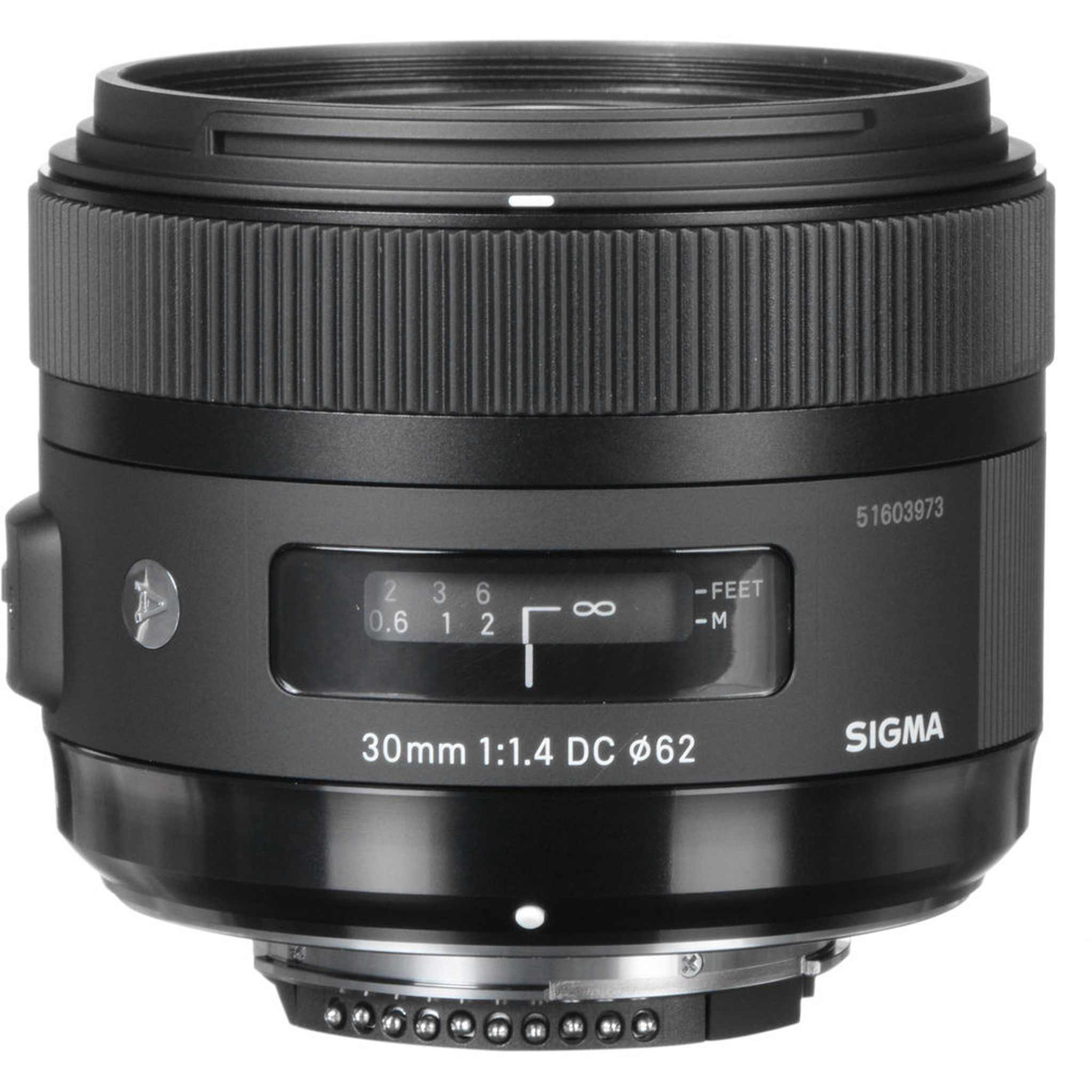 Sigma 30mm f/1.4 DC HSM Art Lens for Nikon Bundle Sigma