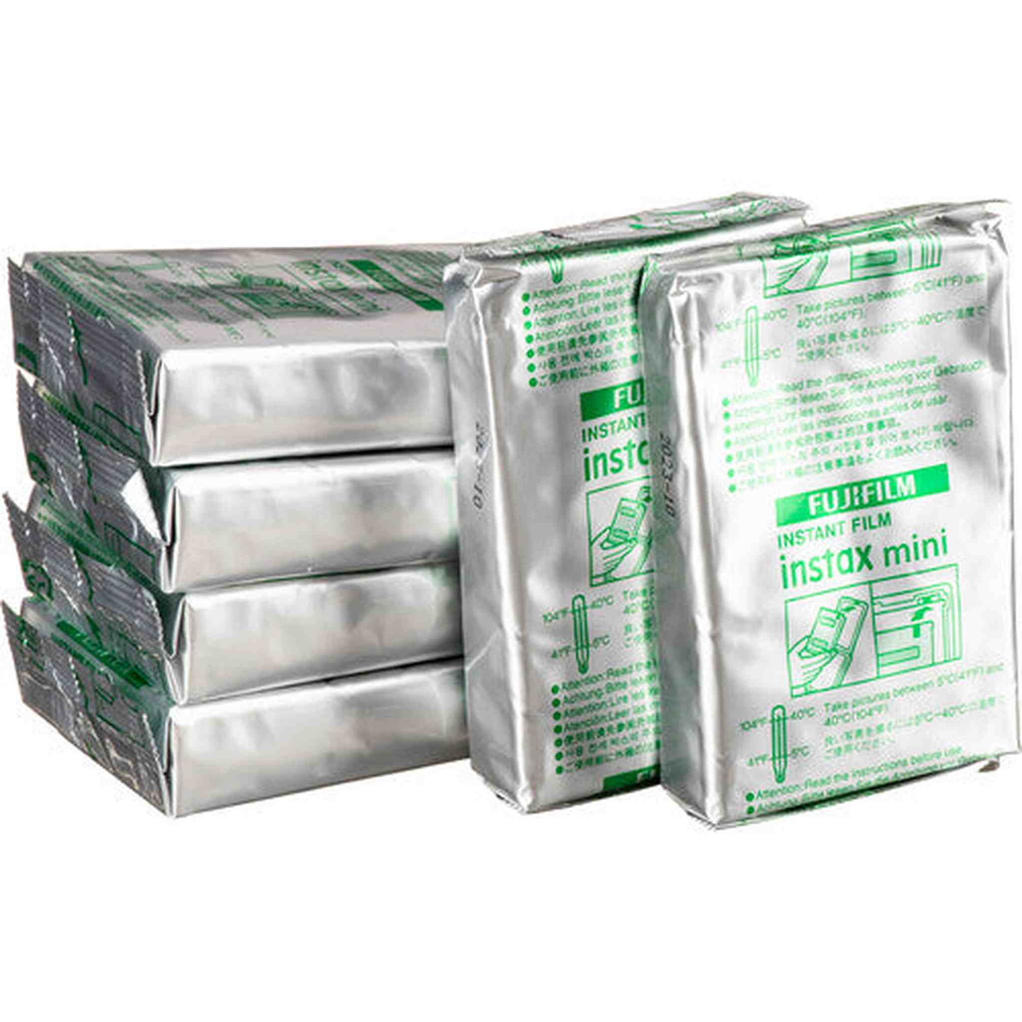 Fujifilm Instax Mini Value Pack Instant Film 120 Exposures + Cleaning Cloth