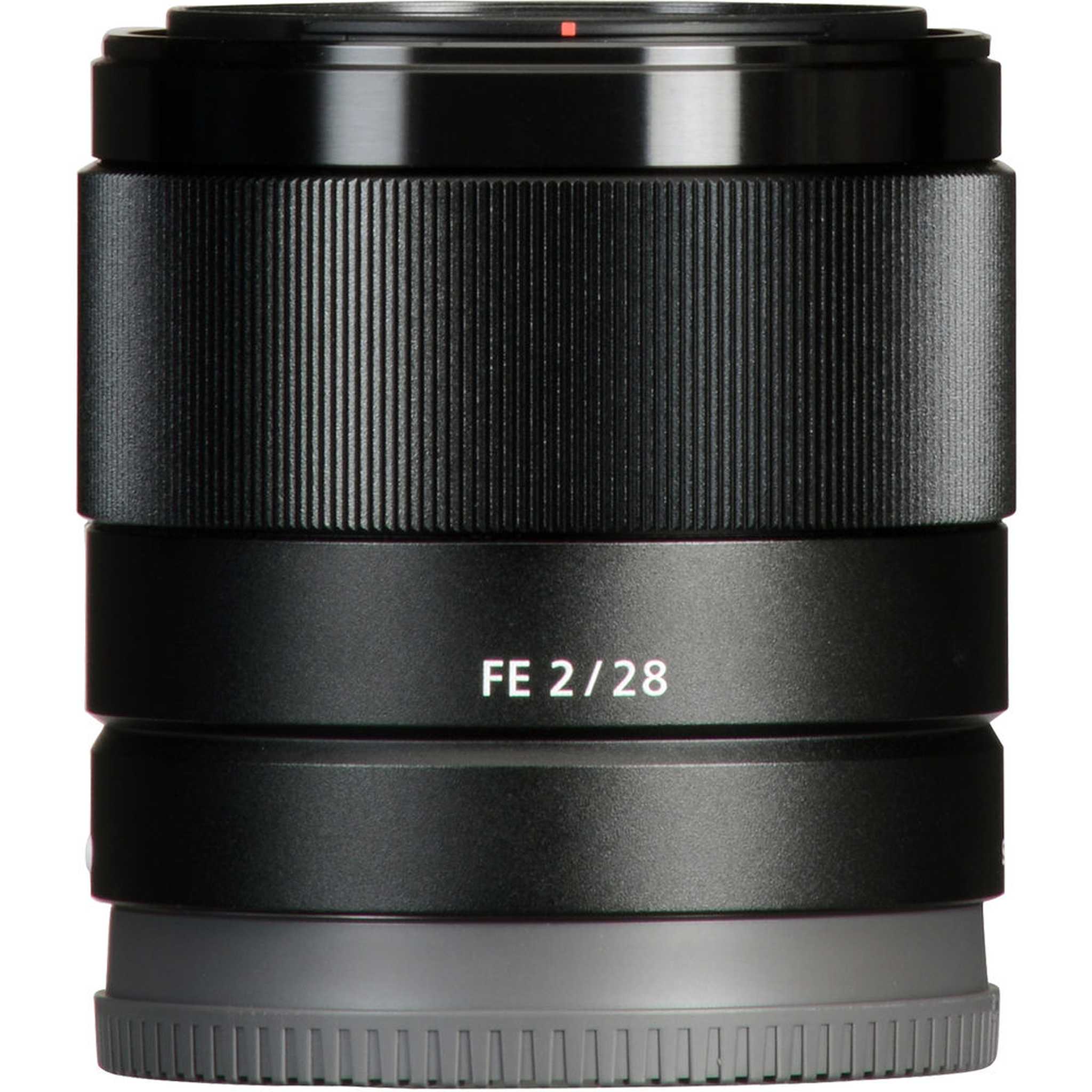 Sony FE 28mm f/2 Lens SEL28F20 + Filter Kit + Lens Pouch + Cap Keeper + More - Bundle Sony
