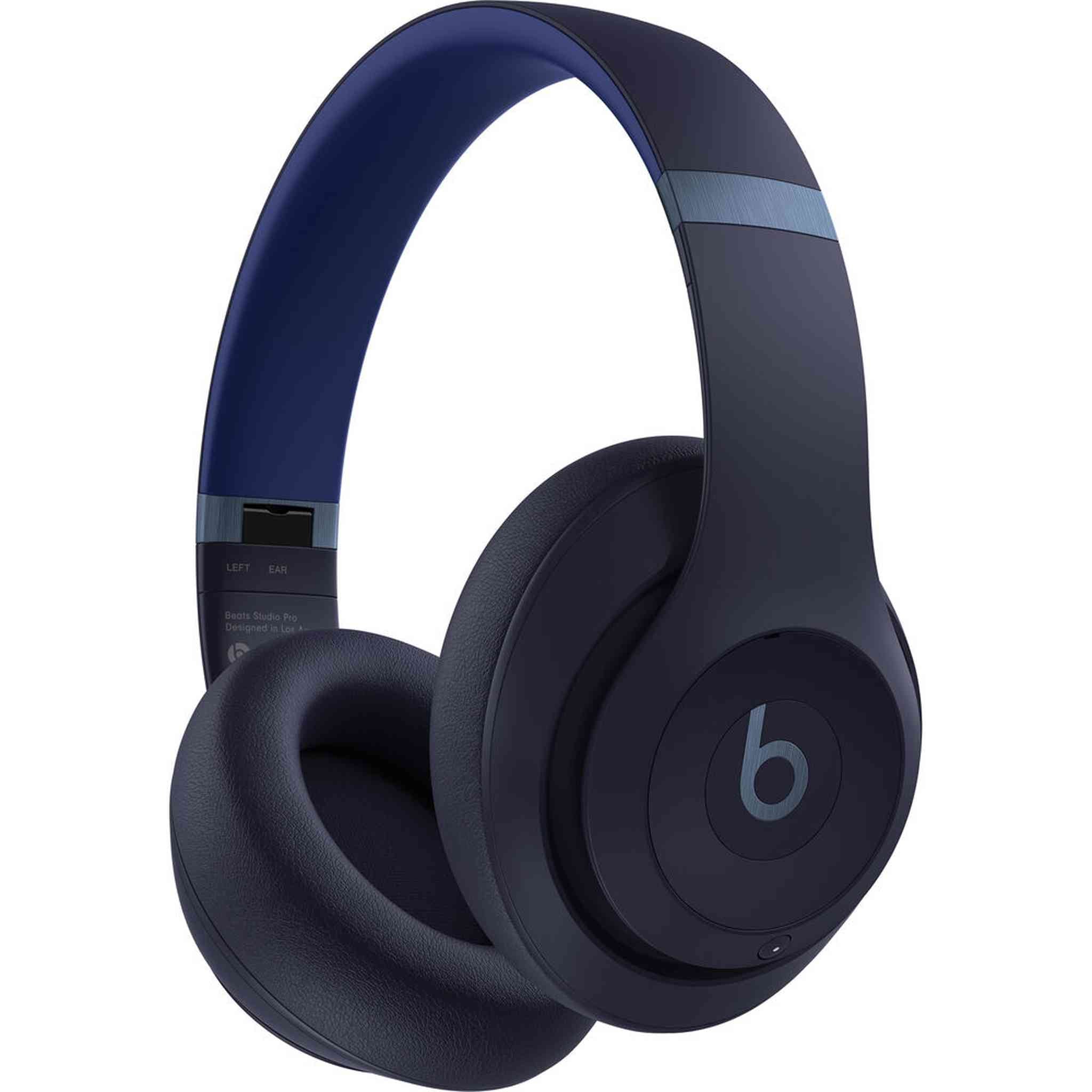 Beats by Dr. Dre Studio Pro Wireless Over-Ear Headphones Navy Bundle With Accessories