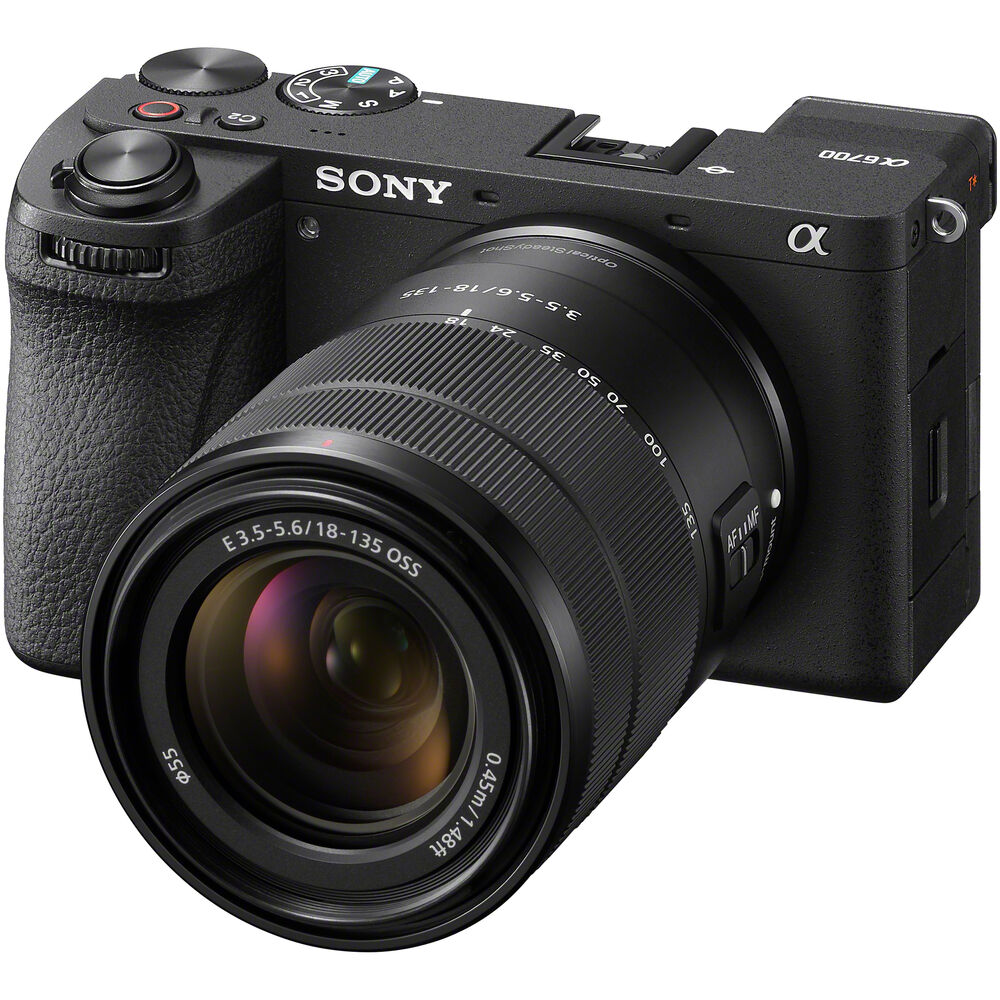 Sony Alpha a6700 Mirrorless Camera, 26 MP Sensor, 4K Video, and Vlog Bundle
