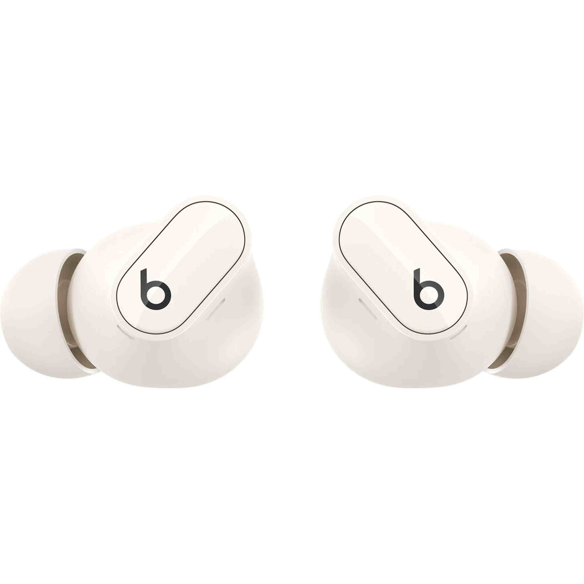 Beats by Dr. Dre Studio Buds+ Noise Canceling True Wireless In-Ear Headphones Ivory Bundle with Accessories
