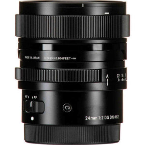 Sigma 24mm f/2 DG DN Contemporary Lens for Sony E Bundle