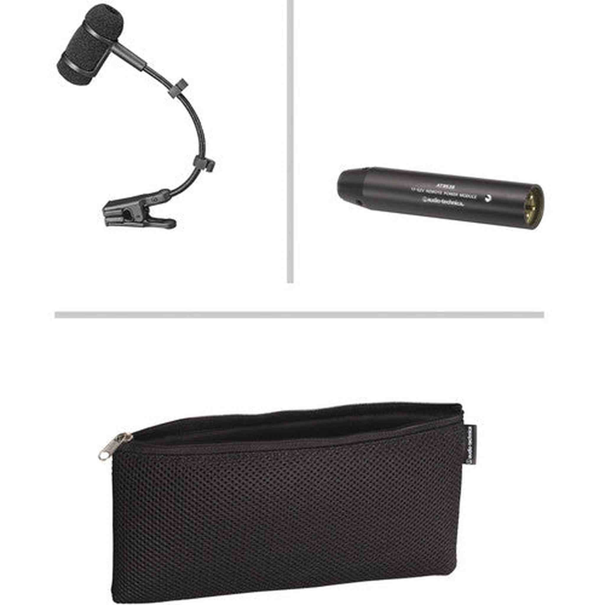 Audio-Technica Pro 35 Cardioid Condenser Instrument Microphone, Bundle