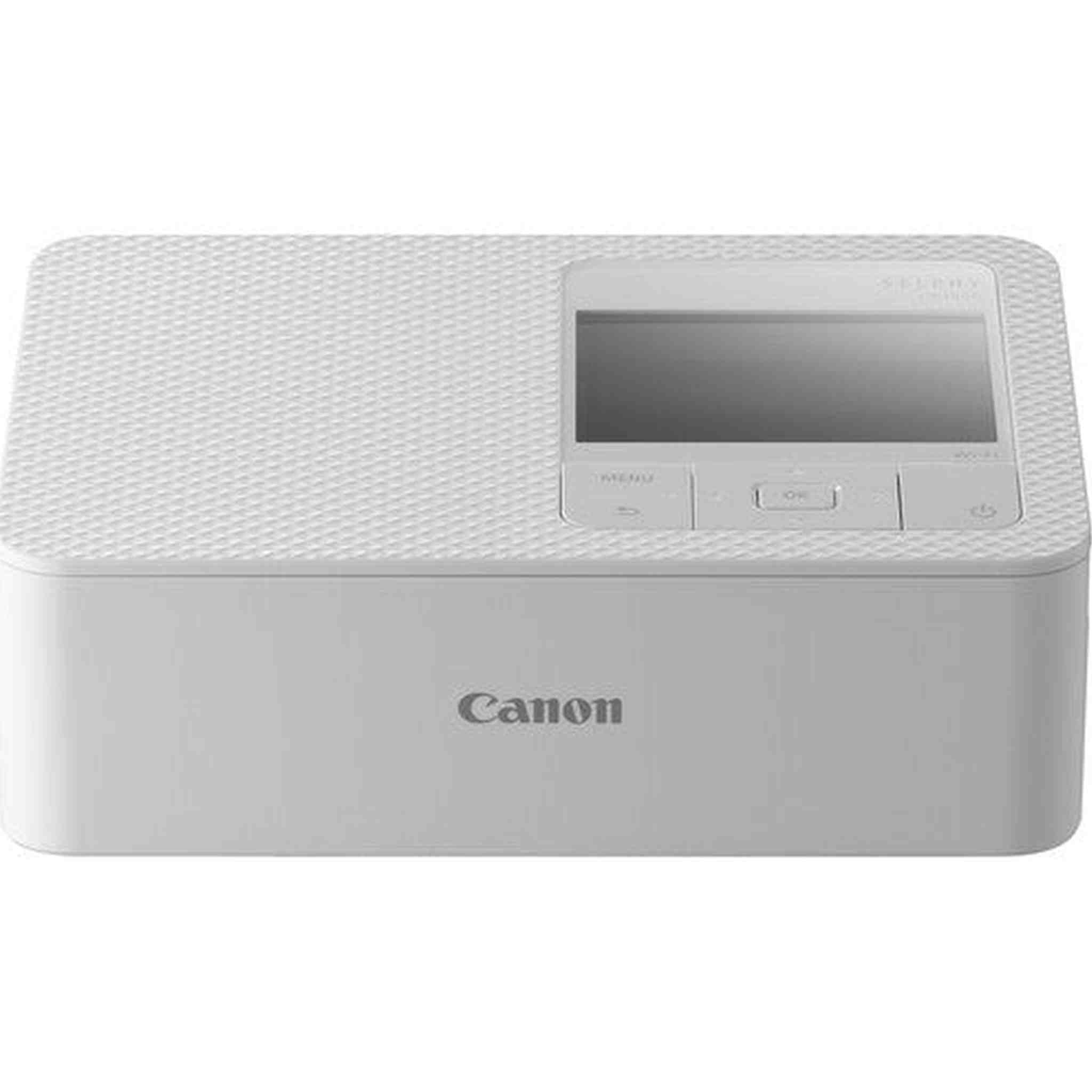 Canon SELPHY CP1500 Photo Printer White + Canon RP-108 Color Ink and Paper Set + More Bundle