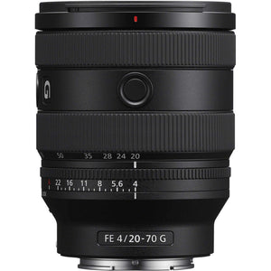 Sony FE 20-70mm f/4 G Lens Sony E SEL2070G + Filter Kit + Lens Pouch + More - Bundle