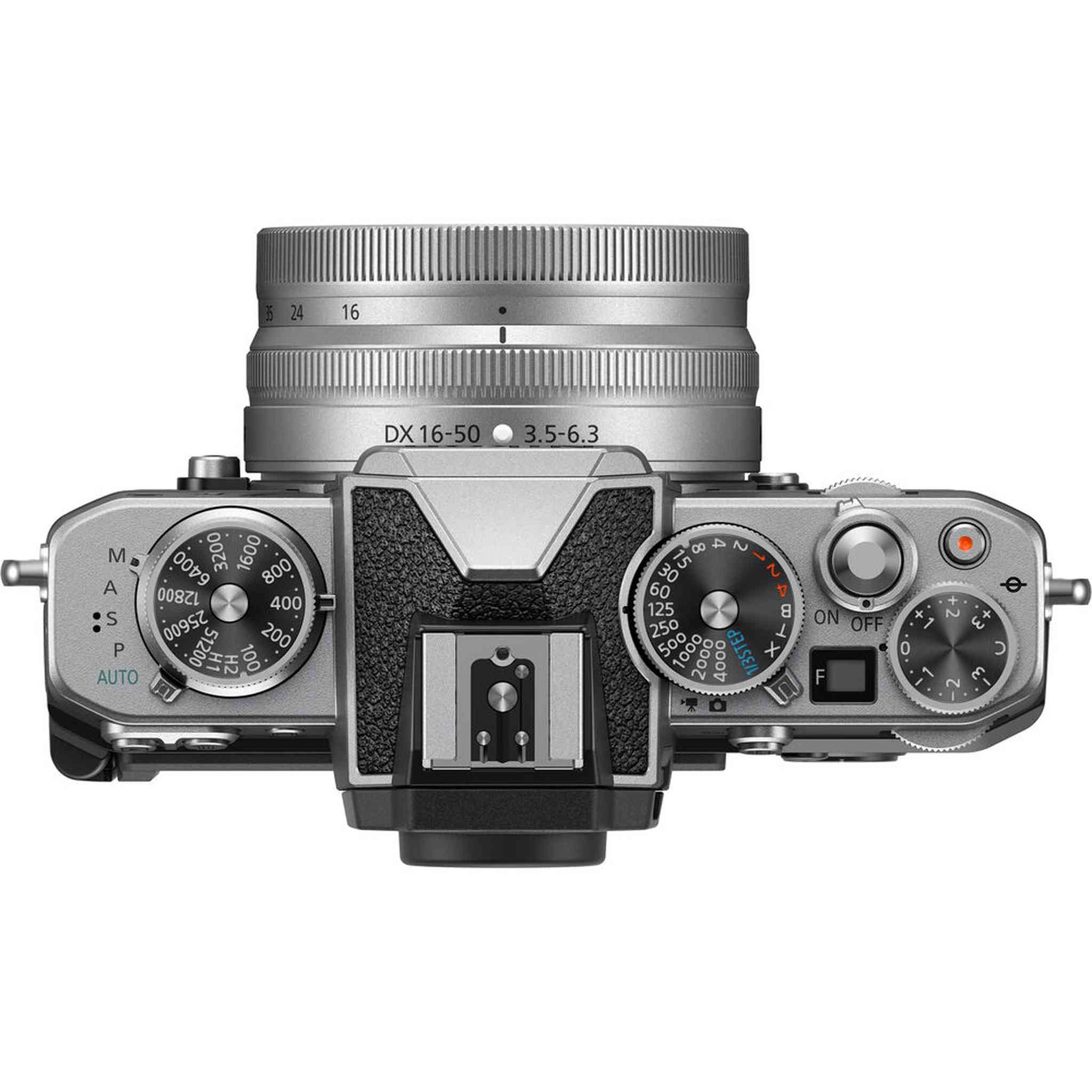 Nikon Zfc Mirrorless Camera with 16-50mm Lens Silver 1675 + FTZ II Adapter + More