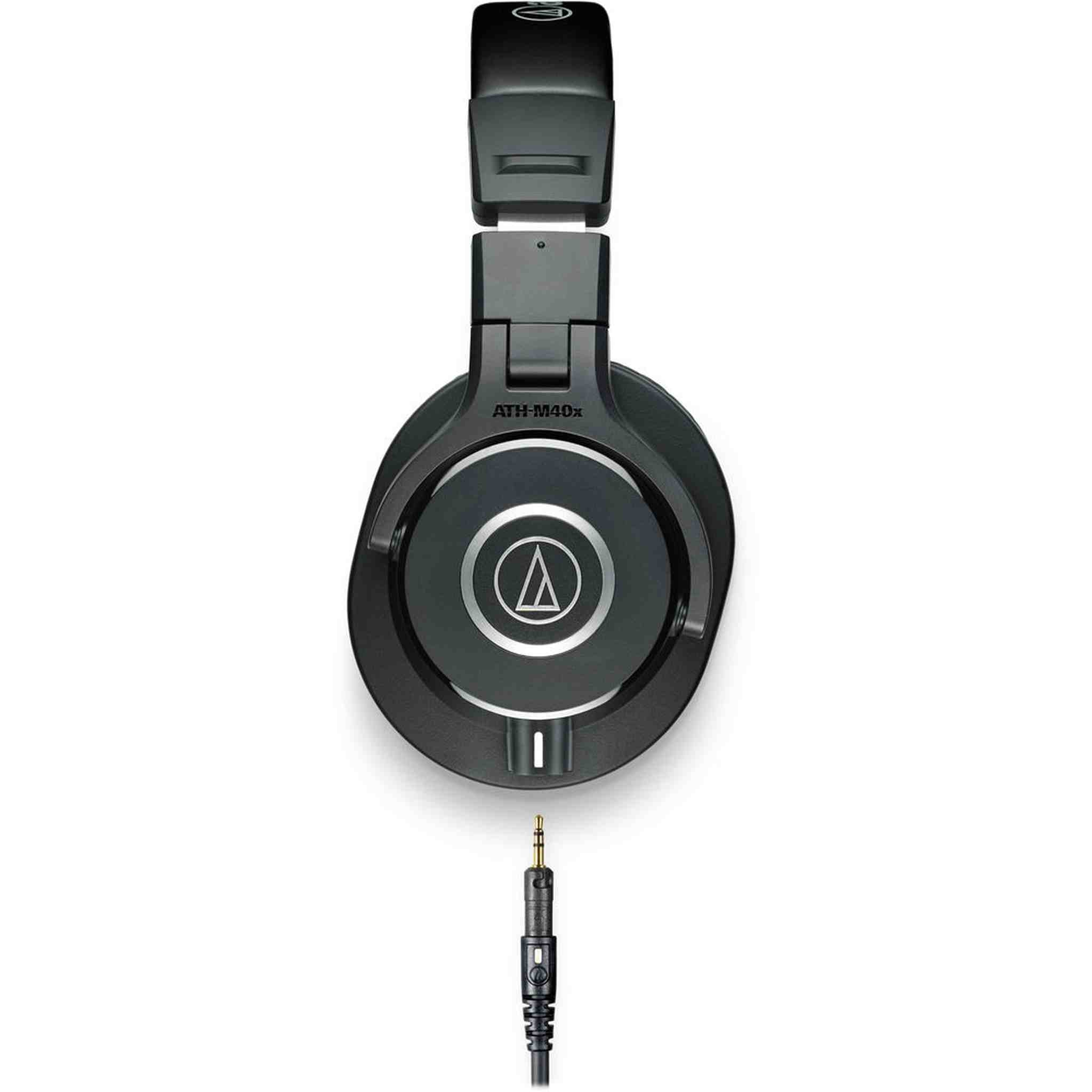 Audio-Technica ATH-M40x Closed-Back Monitor Headphones Black , Headphone stand