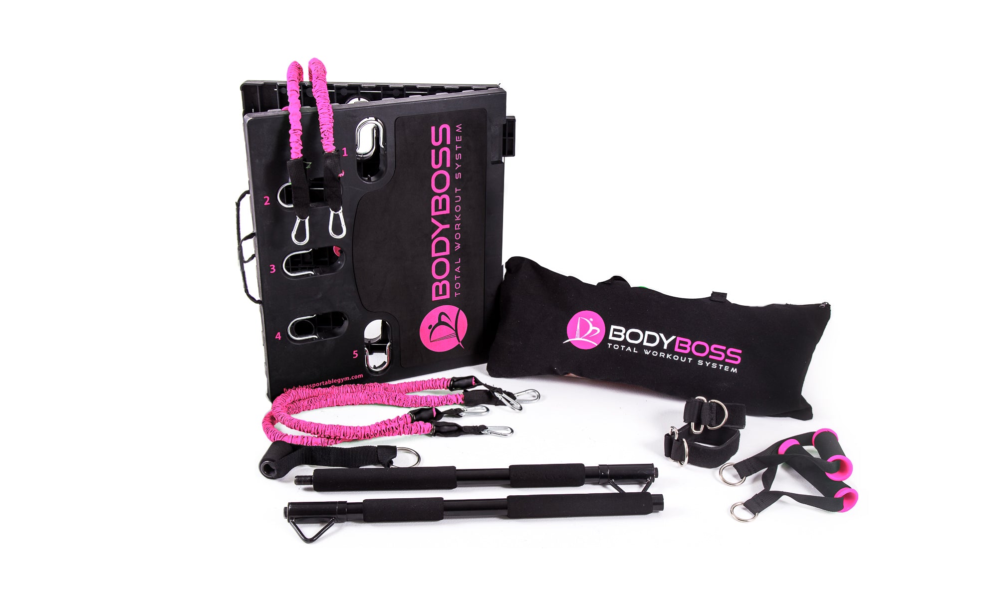 Bodyboss total workout system store portable gym