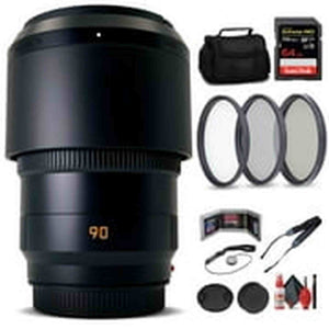 Leica APO-SUMMICRON-SL 90mm f/2 Lens for SL & T System Cameras + 6Ave Accessory Kit Leica
