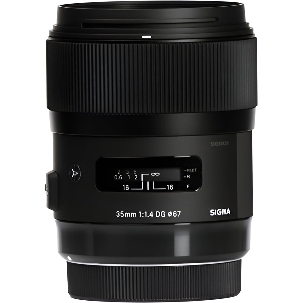 Sigma 35mm f/1.4 DG HSM Art Lens for Canon EF USA Standard Bundle