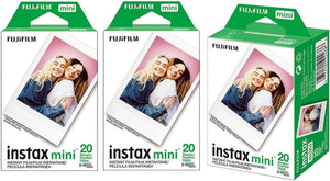 Fujifilm Instax Mini Instant Film 60 Sheets for Mini 9, Mini 8, Mini 70, SP-2