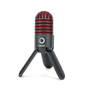 Samson Meteor Mic USB Studio Microphone, Titanium Black/Red - Limited Edition