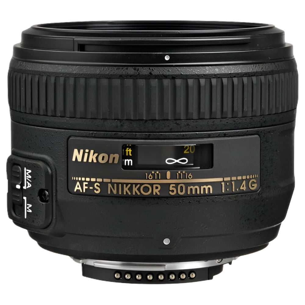 Nikon AF-S NIKKOR 50mm f/1.4G Lens - International Model