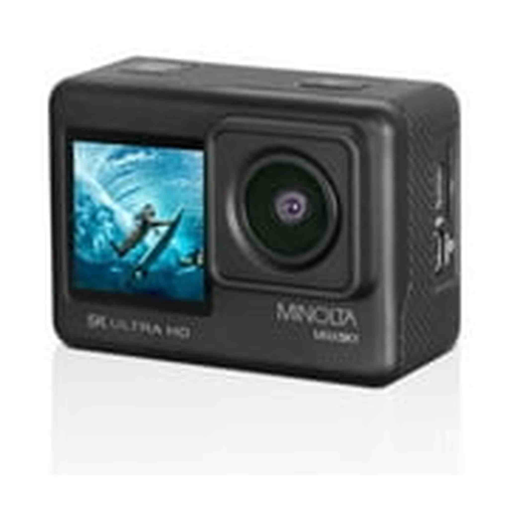 Minolta MNX5K1 5K Ultra HD / 24 MP Action Camera Kit with Waterproof Case Minolta